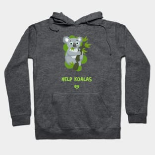 Help Koalas Conservation Hoodie